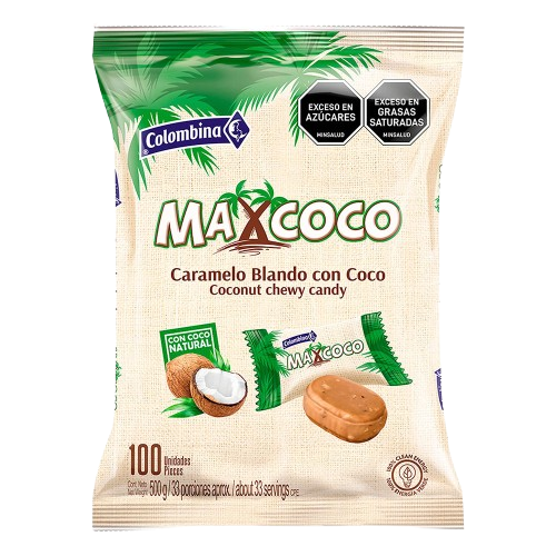 Maxcoco Caramelo Blando x100und